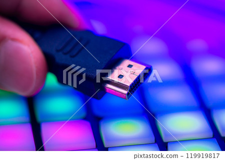 Standard HDMI connector 119919817