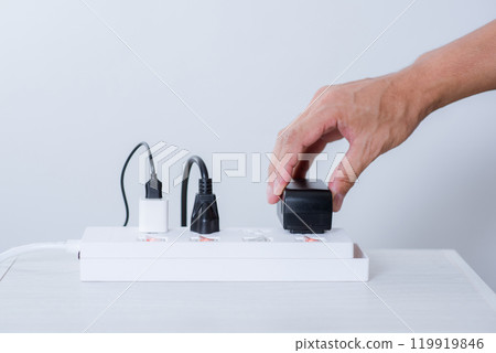 Electrical power strip Electrical power strip 119919846