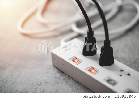 Electrical power strip 119919849