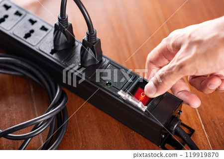 Electrical power strip Electrical power strip 119919870