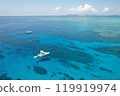 Aerial view of Chibishi Nagannu Island 3 119919974