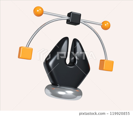 Dynamic Editing Tool Interface Design 3D Render 119920855