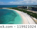 Aerial view of Miyako Sunset Beach from the Hilton Okinawa Miyakojima Resort direction 2 119921024