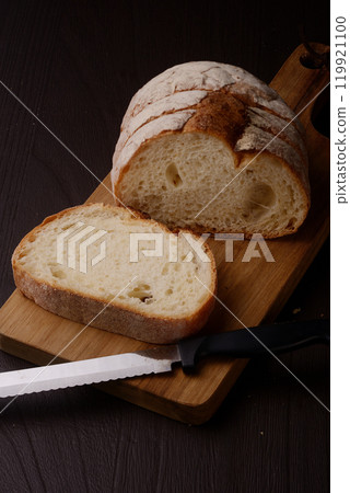 Cut French bread Cut French bread 119921100