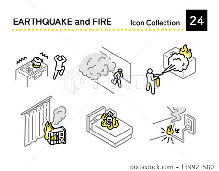 Earthquake and fire Earthquake and fire 119921580