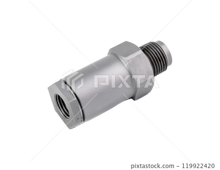 New pressure relief valve white background close up 119922420
