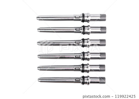 New car connector on white background close up New car connector on white background close up 119922425