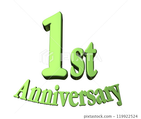 3DCG角色「1st Anniversary/一週年」綠、綠 119922524