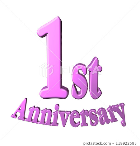 3DCG角色「1st Anniversary/一週年」紫色、紫色、粉紅色 3DCG角色「1st Anniversary/一週年」紫色、紫色、粉紅色 119922593