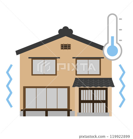 Japanese-style detached house 17: Cold Japanese-style detached house 17: Cold 119922899