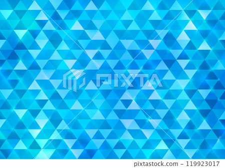 Blue Triangle Abstract Background Blue Triangle Abstract Background 119923017
