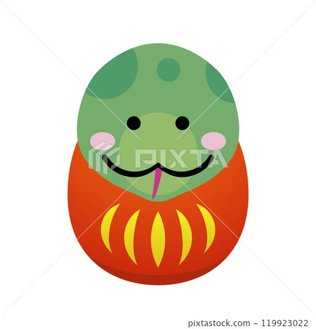 佛法新年賀卡插畫素材2025 119923022