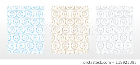 Set of abstract geometric patterns. Seamless vector backgrounds. Colored ornaments Graphic modern patterns Simple lattice graphic design Set of abstract geometric patterns. Seamless vector backgrounds. Colored ornaments Graphic modern patterns Simple lattice graphic design 119923385