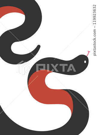 25條蛇圖形 119923632