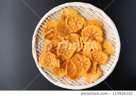 Dried persimmon slices Dried persimmon slices 119926182