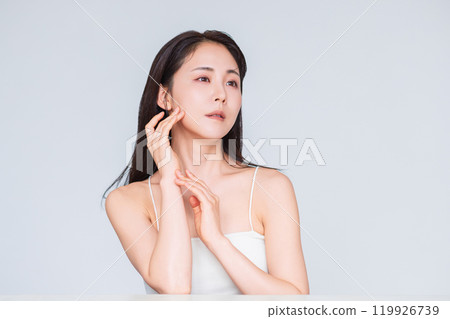 Beauty image female portrait Beauty image female portrait 119926739