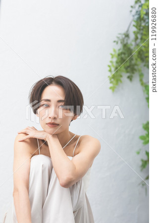 中年女性美麗形象 119926880