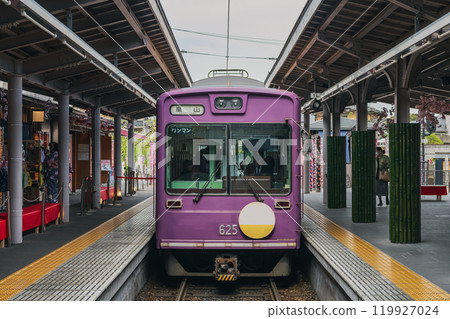 Scenery of Arashiyama Station, Kyoto 119927024