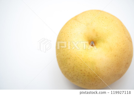Image of a pear on a table (stock photo) 119927118