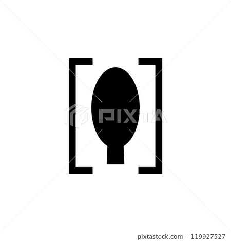 Tree Growth, Agriculture Sapling Solid Flat Vector Icon Isolated on White Background Tree Growth, Agriculture Sapling Solid Flat Vector Icon Isolated on White Background 119927527