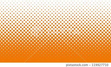 半色調背景橙色簡單 半色調背景橙色簡單 119927710