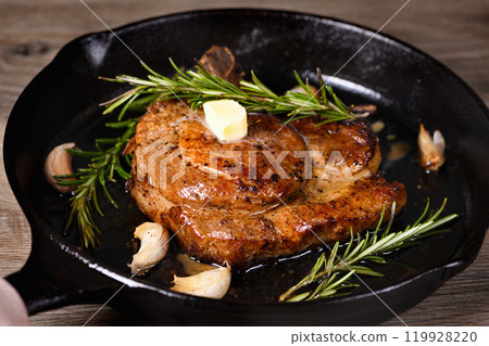 Fried Pork Bone Cutlet Fried Pork Bone Cutlet 119928220