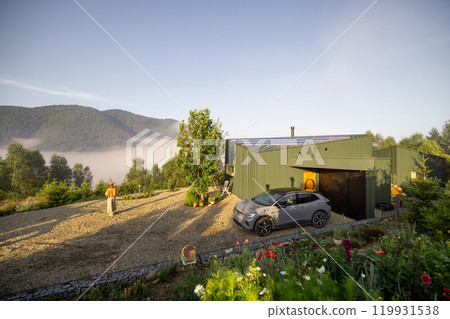 Morning Mist in the Mountains 119931538