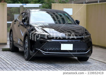 Black sedan 119932419