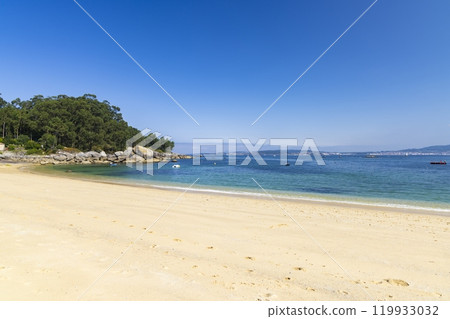 Praia da Mourisca, Bueu - Beluso near Bueu, Province of Pontevedra, Galicia, Spain 119933032
