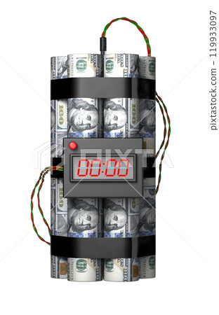 美元鈔票製成的炸彈 美元鈔票製成的炸彈 119933097