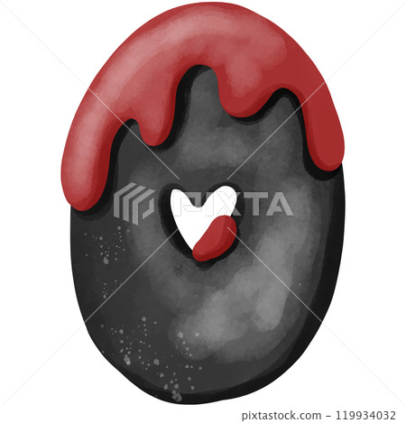 number symbol made of inflatable balloon isolated on white number symbol made of inflatable balloon isolated on white 119934032