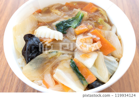 美味的中國碗午餐 美味的中國碗午餐 119934124