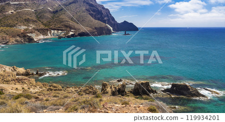 Piedra del Agujero, El Dedo Reef, Cabo de Gata-Nijar Natural Park, Spain 119934201