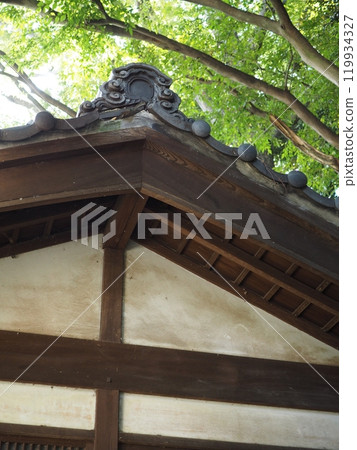 復古鬼河原和屋簷,熊野神社(新井崎),東京大田區山王 復古鬼河原和屋簷,熊野神社(新井崎),東京大田區山王 119934327