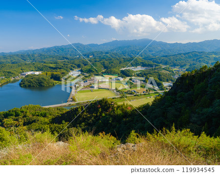 Kagawa Prefecture scenery seen from Mt. 119934545