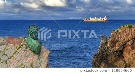 Philippe Cousteau Sculpture, Spain Philippe Cousteau Sculpture, Spain 119934660