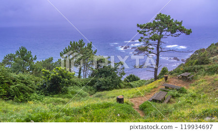 Viewpoint Del Alto de las Llanas, Spain 119934697