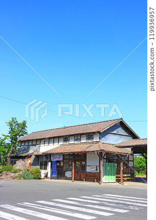 長野縣長野市舊松代站風景 119936957