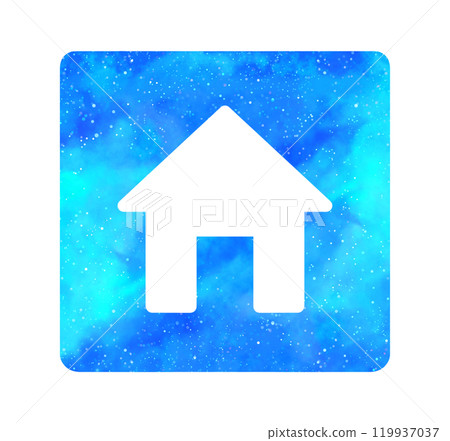 Light blue starry sky | Home icon Light blue starry sky | Home icon 119937037