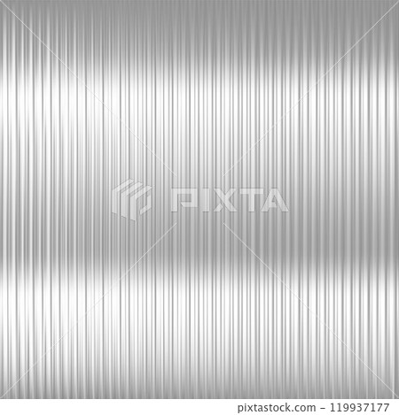 Vector illustration of a corrugated glass background with a corrugated surface and white highlights. 119937177