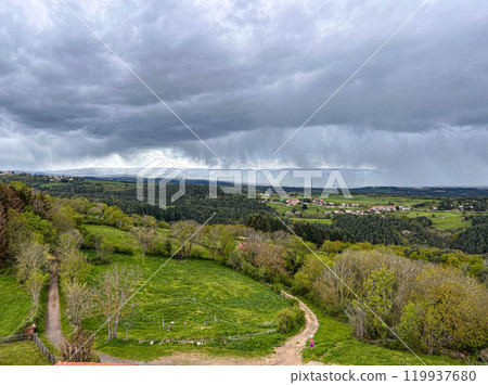 Beautiful scenery on the Loire. North of France 119937680