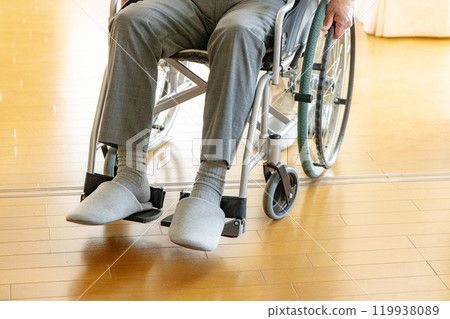 Barrier-free wheelchair 119938089