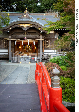 神社和紅橋 神社和紅橋 119938303