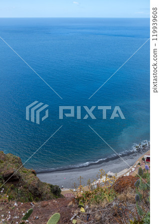 View on the Atlantic ocean, Canico, Madeira, Portugal View on the Atlantic ocean, Canico, Madeira, Portugal 119939608