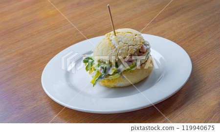 Vegetable Burger, Spain 119940675