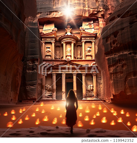 Captivating Petra: A Glimpse into Ancient Wonders Captivating Petra: A Glimpse into Ancient Wonders 119942352