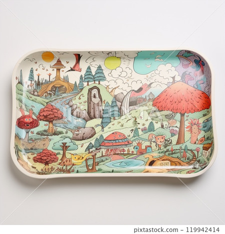 Astonishing Wallpaper Dreamy Doodles - Hand-drawn sketches with a playful vibe 119942414