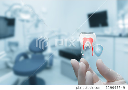 The concept of dental protection and dentistry. The concept of dental protection and dentistry. 119943549