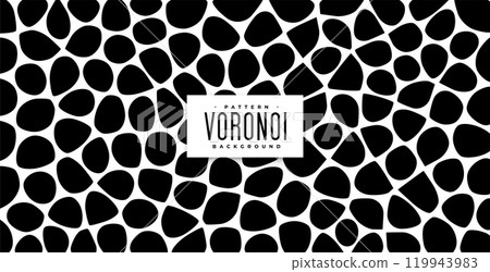 abstract organic animal pattern or voronoi art background abstract organic animal pattern or voronoi art background 119943983