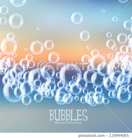 soap water bubbles background design 119944065
